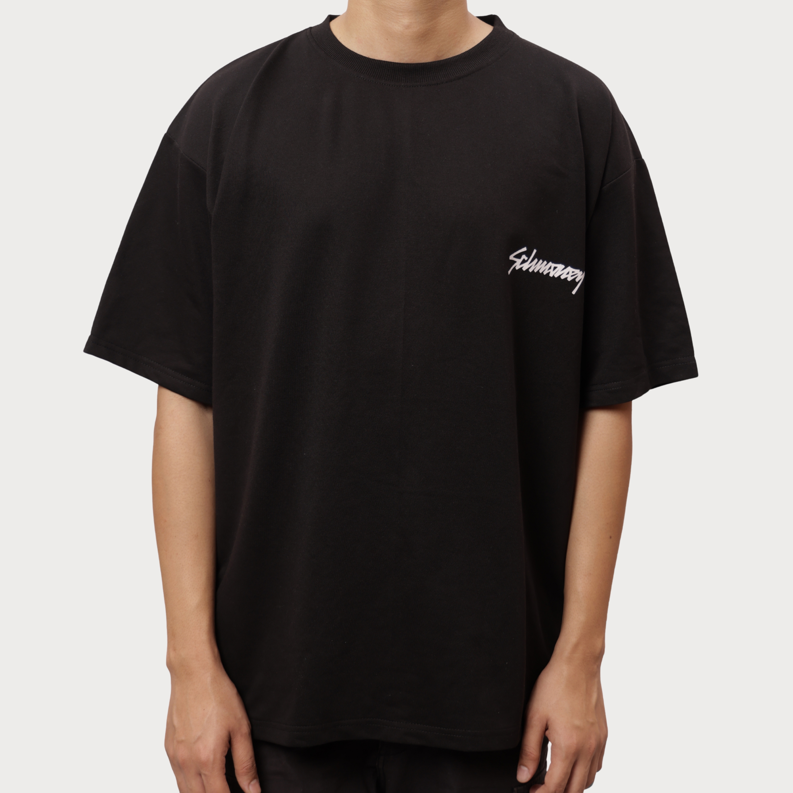 Schmoney Black Oversize Tee #01 (Unisex)